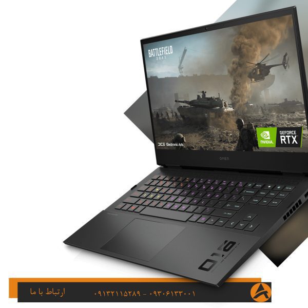 لپ تاپ اپن باکس اچ پی مدل HP OMEN 16 GAMING-I5 16G 512 SSD 8GB