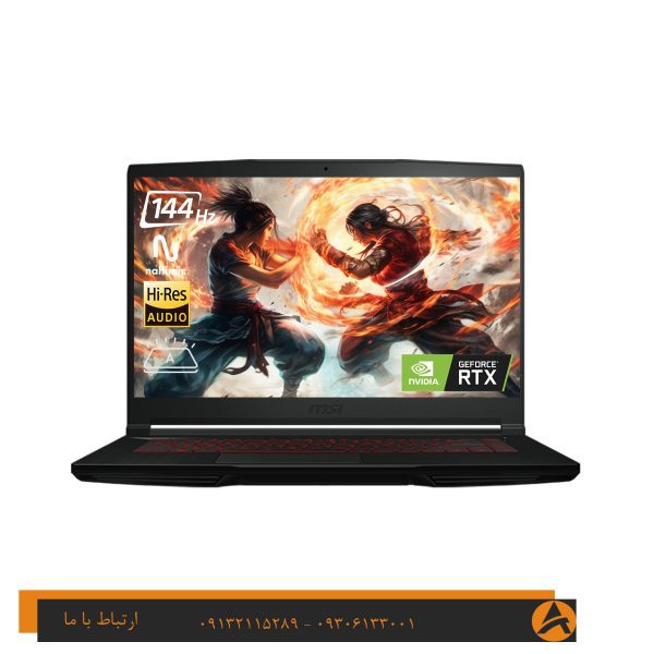 لپ تاپ اپن باکس ام اس ای مدل  MSI GF63 THIN-I5 8G 256GB SSD 4GB NVIDIA