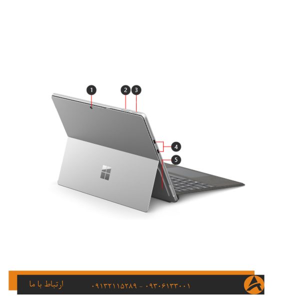 لپ تاپ اپن باکس سورفیس مدل SURFACE PRO 9 TOUCH-I5 16G 256G SSD INTEL Iris xe - تصویر 2
